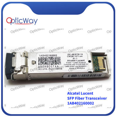 1471nm SFP 섬유 송신기 알카텔 루센트 1AB402160002 2.67G 80km