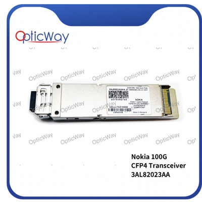 3AL82023AA 100G CFP4 트랜시버 노키아 10km EML 100gbASE-LR4 WOTRDN6TAA